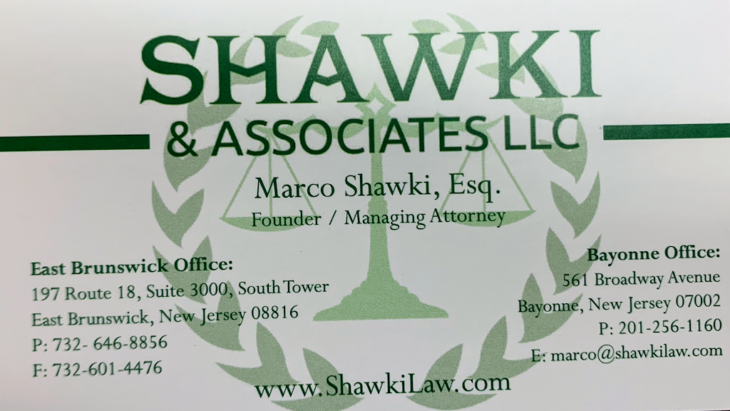 Shawki & Associates, LLC | 197 Route 18 Suite 3000, South Tower, East Brunswick, NJ 08816, USA | Phone: (732) 646-8856