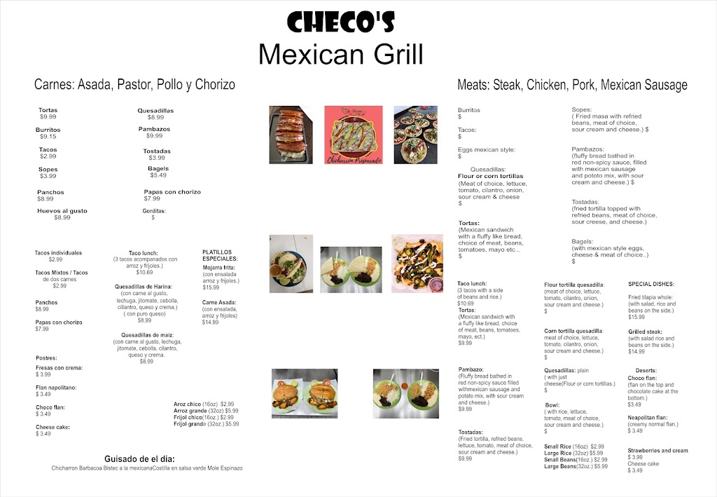 Checos Mexican Grill | 7617 Poole Rd, Raleigh, NC 27610, USA | Phone: (919) 244-5111