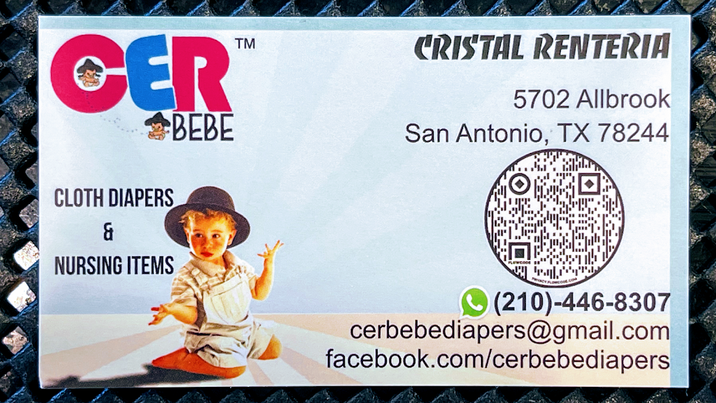 CER BEBE | 5702 Allbrook, San Antonio, TX 78244, USA | Phone: (210) 446-8307