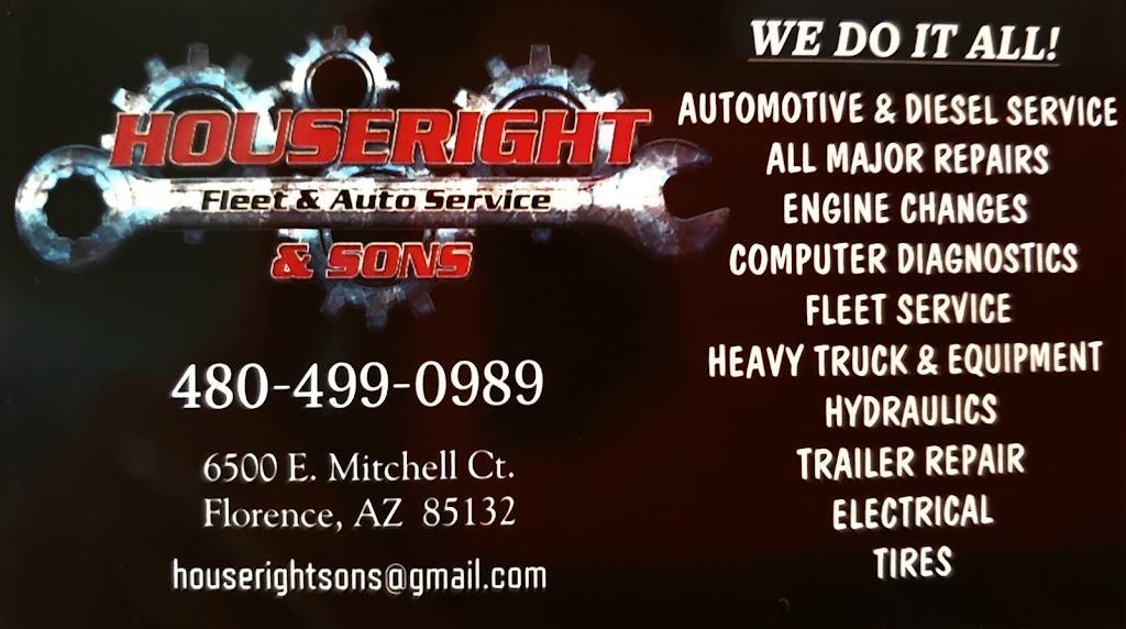 Houseright & Sons, LLC | 6500 E Mitchell Ct #12, Florence, AZ 85132, USA | Phone: (480) 499-0989