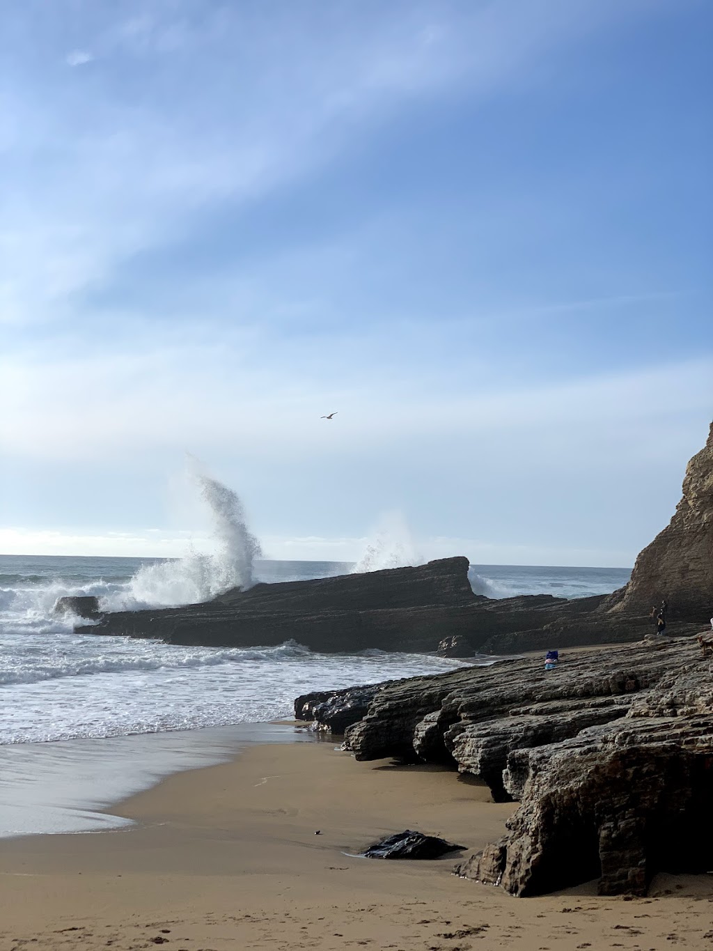 Hole In The Wall Beach | CA-1, Santa Cruz, CA 95060, USA | Phone: (831) 423-9703