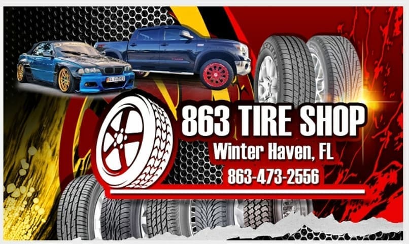 863 tires shop | 3006 Avenue G NW, Winter Haven, FL 33880, USA | Phone: (863) 473-2556