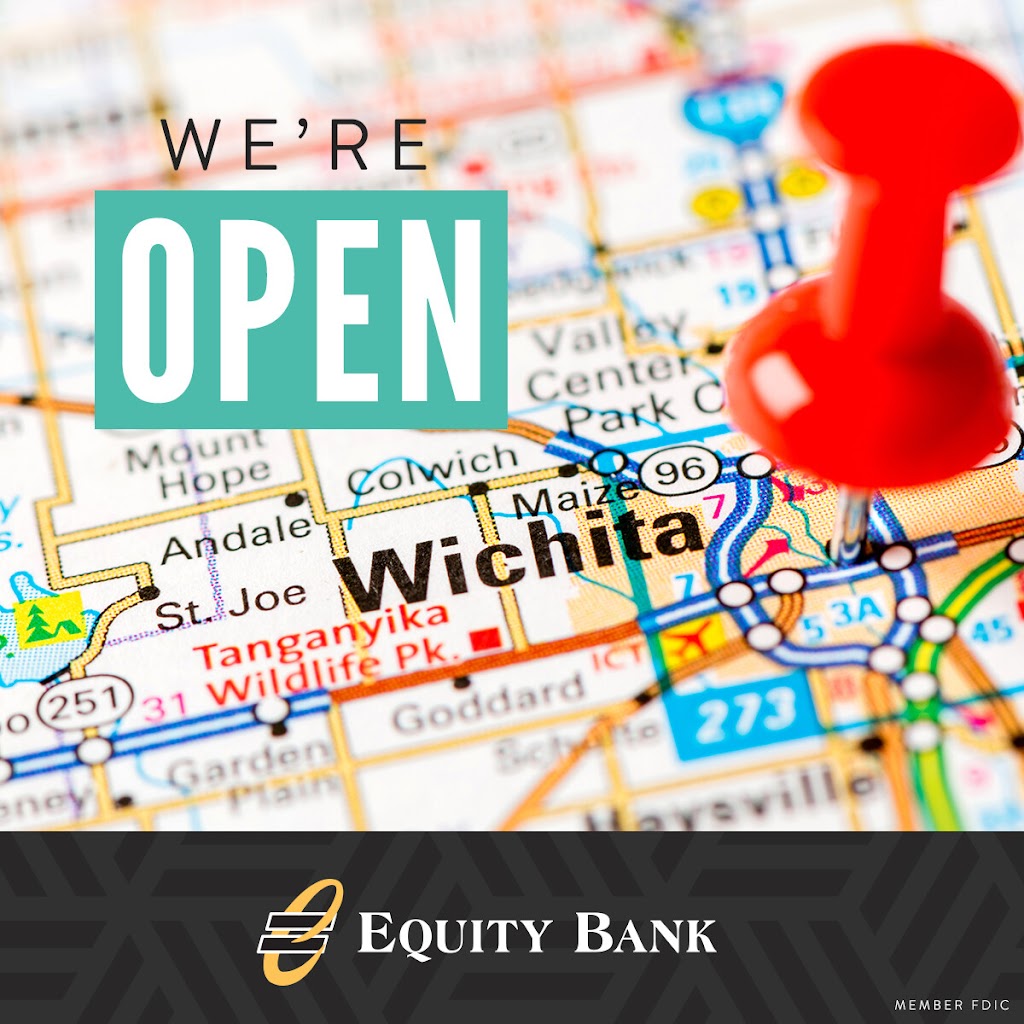 Equity Bank | 345 N Andover Rd, Andover, KS 67002, USA | Phone: (316) 733-5041 Equity Bank | 345 N Andover Rd, Andover, KS 67002, USA | Phone: (316) 733-5041