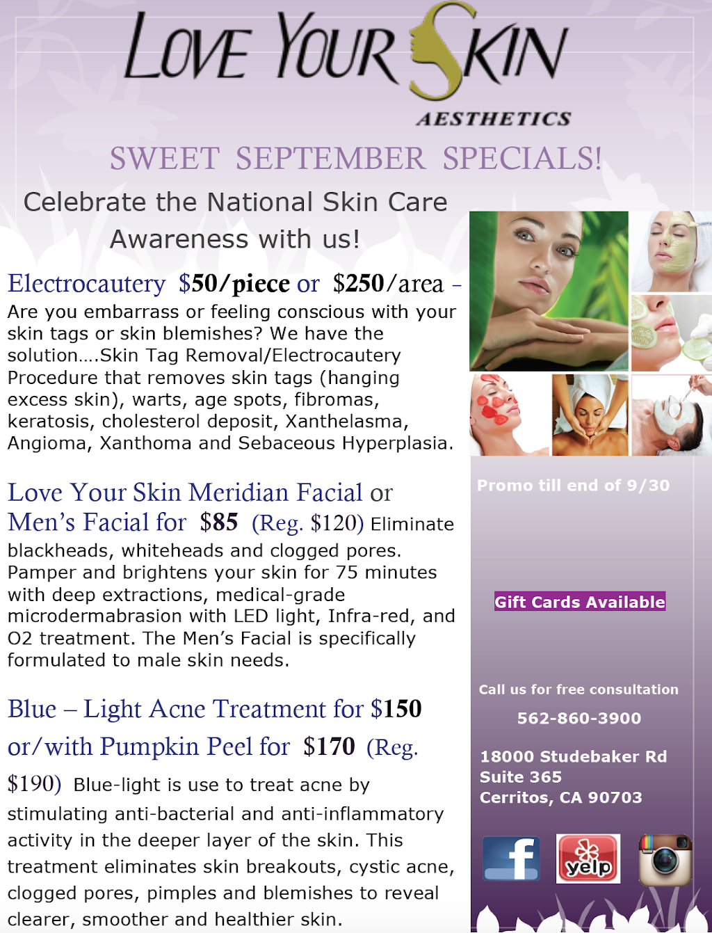 Love Your Skin Aesthetics | 11688 South St, Artesia, CA 90701, USA | Phone: (562) 860-3900