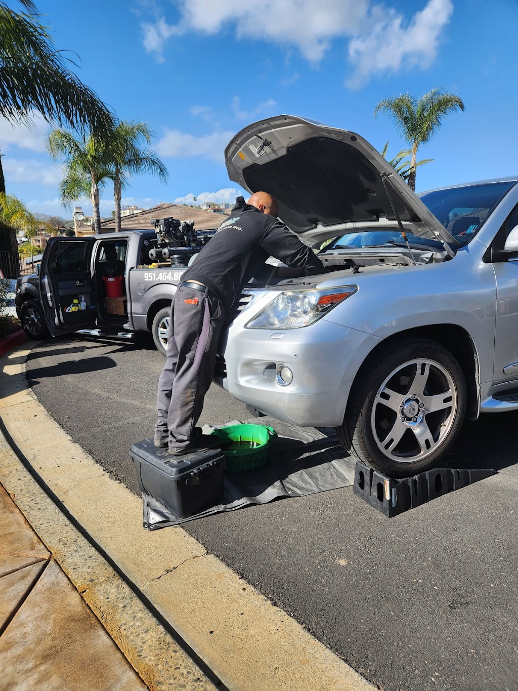 Abel Ready & Willing Mobile Oil Change | 21145 Kimes Ln, Perris, CA 92570, USA | Phone: (951) 464-8073