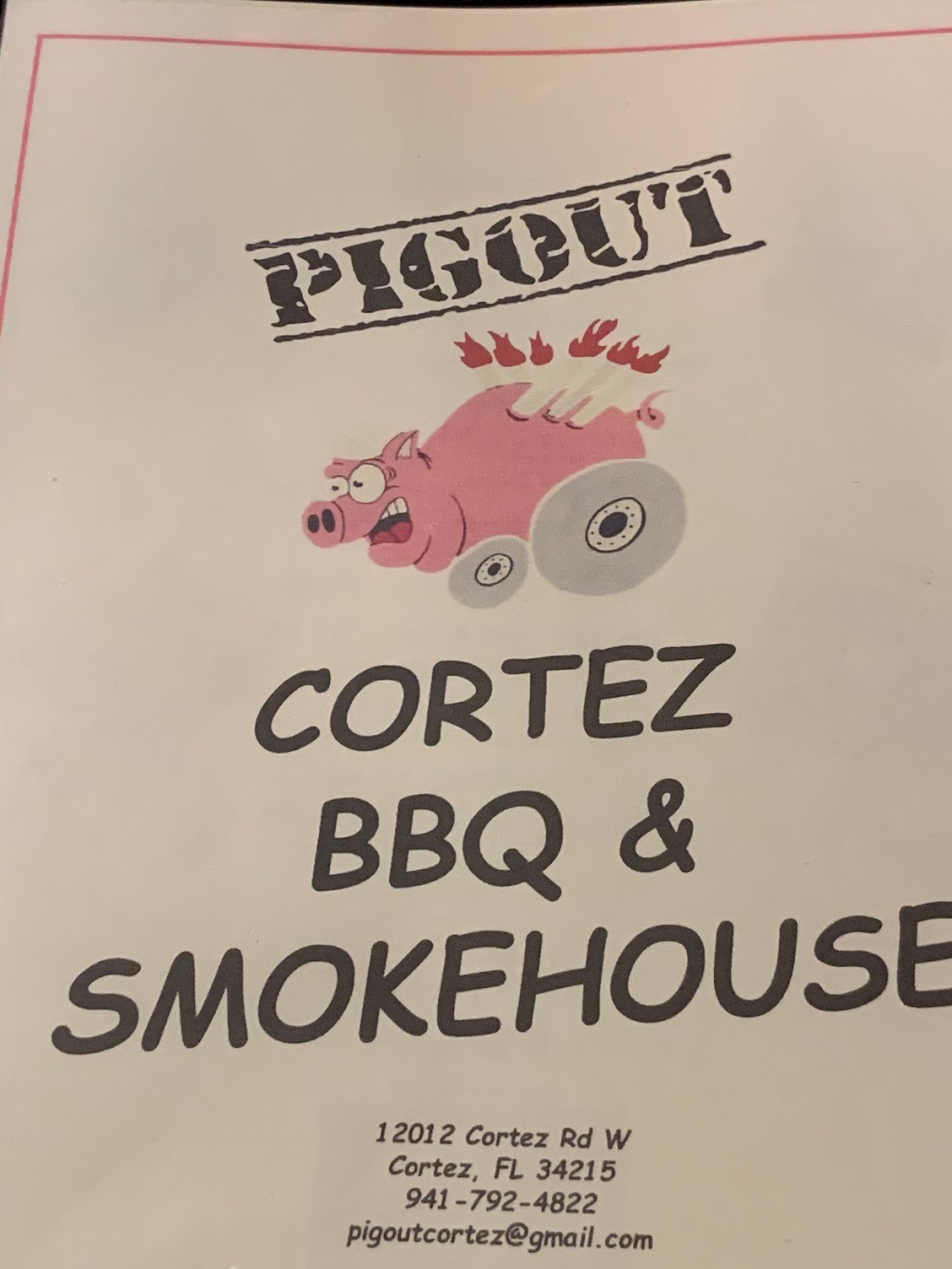 Pigout BBQ And Southern Soul Food | 12012 Cortez Rd W, Cortez, FL 34215, USA | Phone: (941) 792-4822