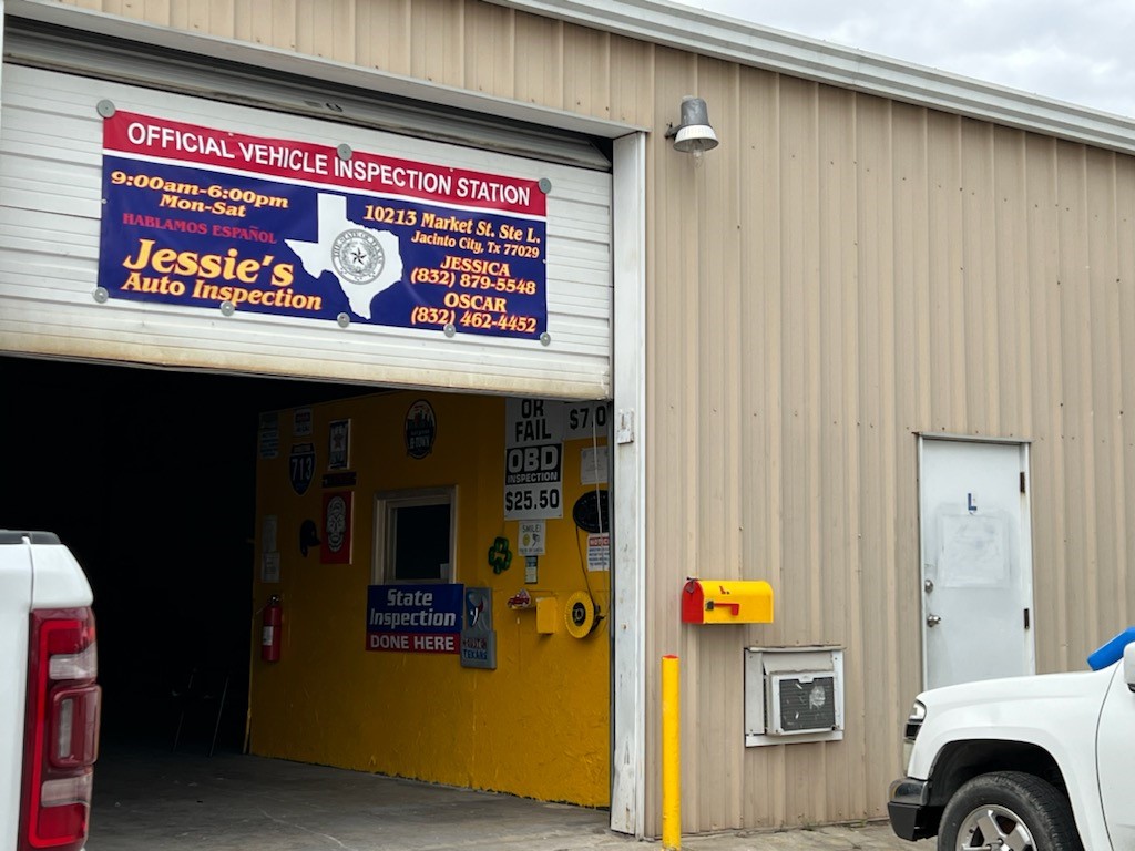 JESSIES AUTO INSPECTION | 10213 Market St Ste#L, Houston, TX 77029, USA | Phone: (832) 462-4452