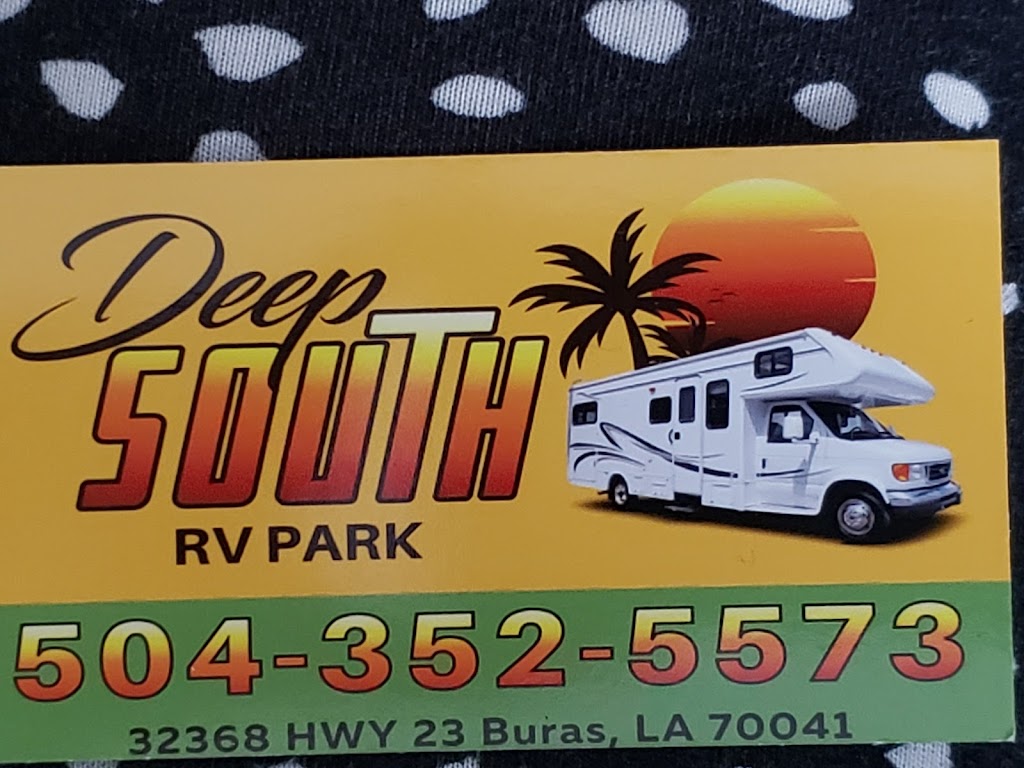 Deep South RV Park | 32368 LA-23, Buras, LA 70041, USA | Phone: (504) 352-7875