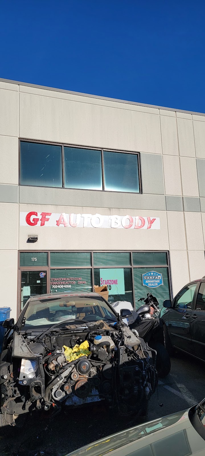 GF AUTOBODY LLC | 23571 Pebble Run Pl STE 175, Sterling, VA 20166, USA | Phone: (703) 861-2783