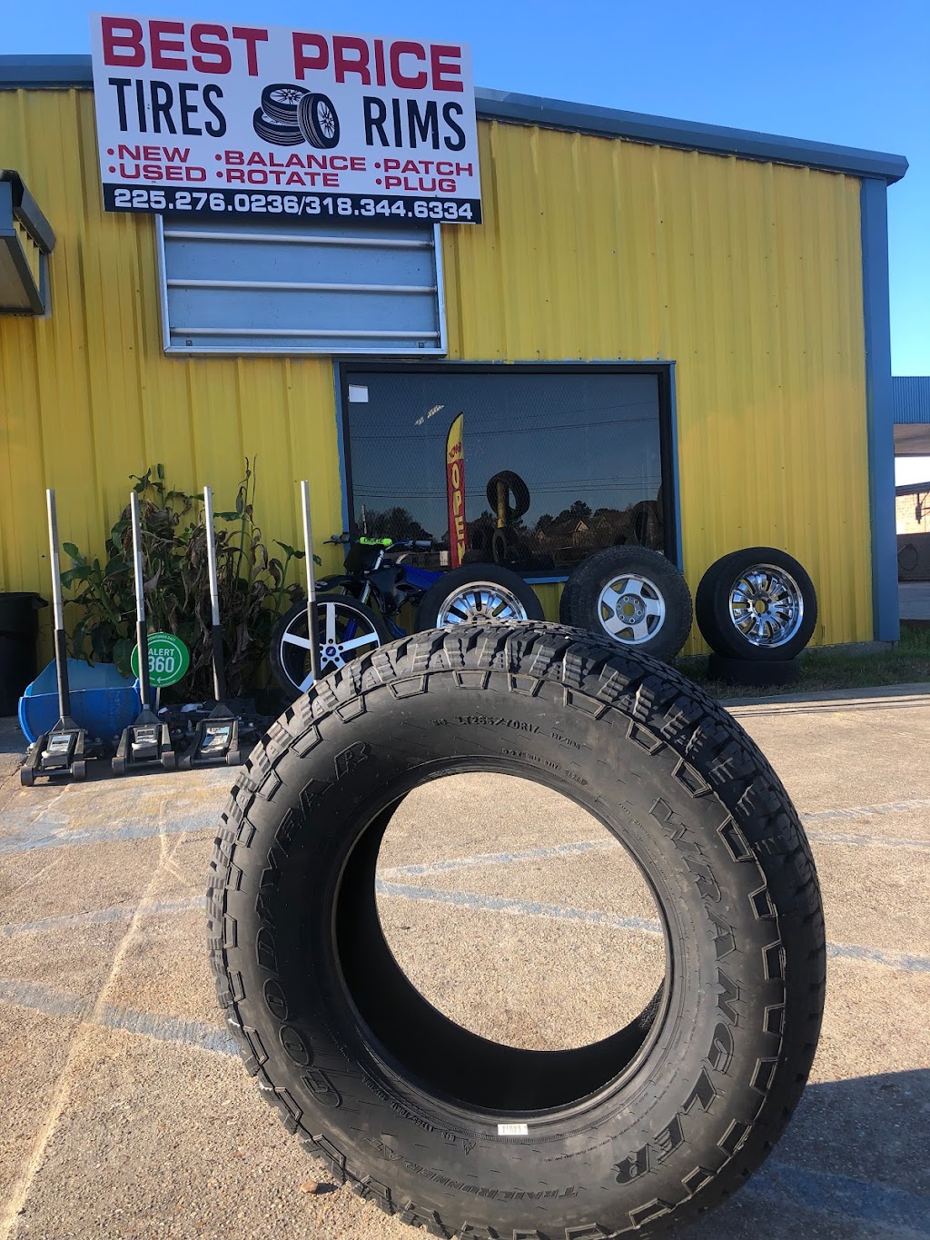 Best Price Tires and Rims | 9442 Burbank Dr, Baton Rouge, LA 70810, USA | Phone: (225) 276-0236