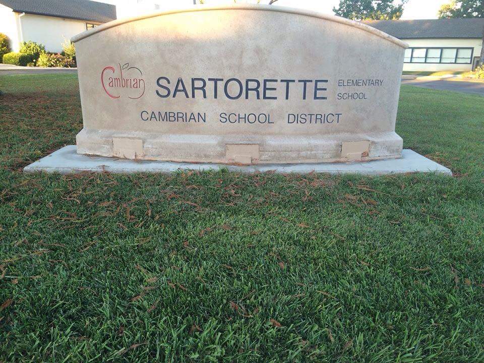 Sartorette Elementary School | 3850 Woodford Dr, San Jose, CA 95124, USA | Phone: (408) 264-4380