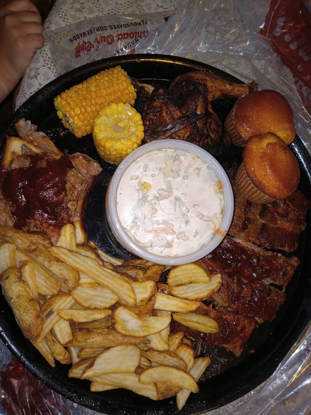 Famous Daves Bar-B-Que - Delivery Only | 12036 Lakewood Blvd, Downey, CA 90242, USA | Phone: (562) 803-0108