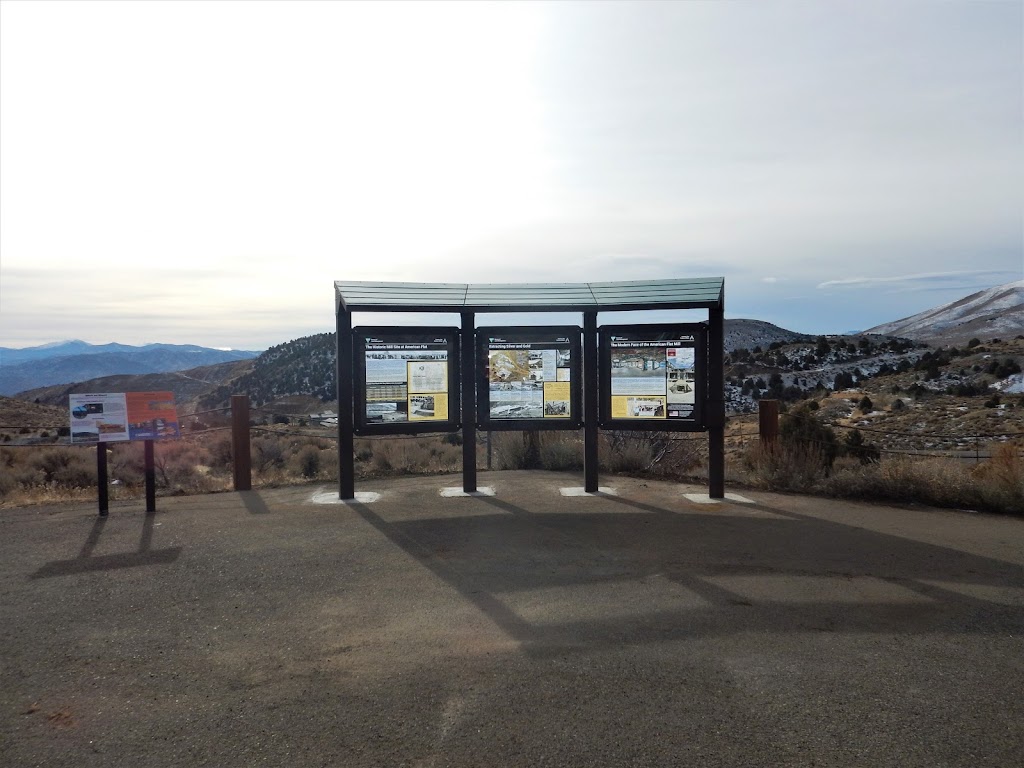 American Flat Mill Kiosk at Visitors Lookout | Silver City, NV 89428, USA | Phone: (775) 885-6000