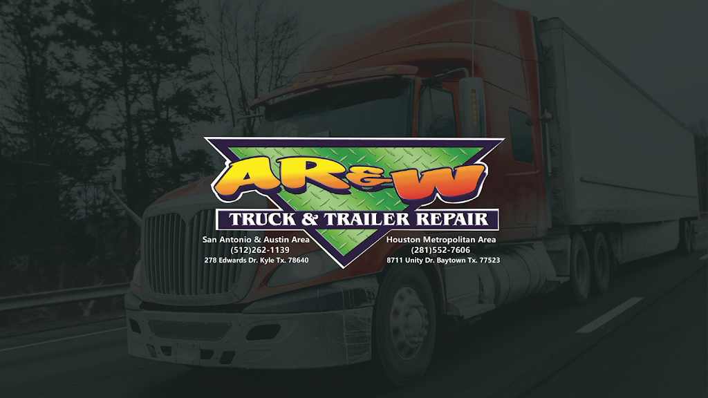 AR&W Truck & Trailer Repair | 278 Edwards Dr, Kyle, TX 78640, USA | Phone: (512) 262-1139