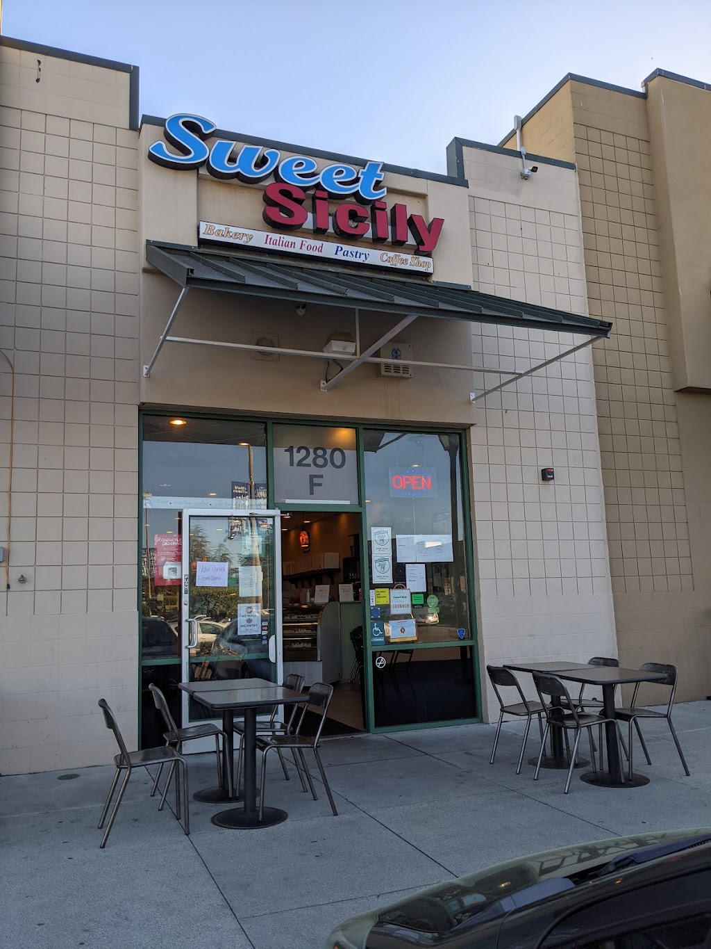 Sweet Sicily | 1280 1st St, Gilroy, CA 95020, USA | Phone: (408) 767-2882