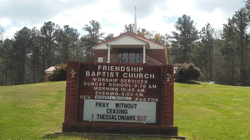 Friendship Baptist Church | 32 02 10 0 000 007.000, Sylacauga, AL 35151, USA | Phone: (256) 249-4170