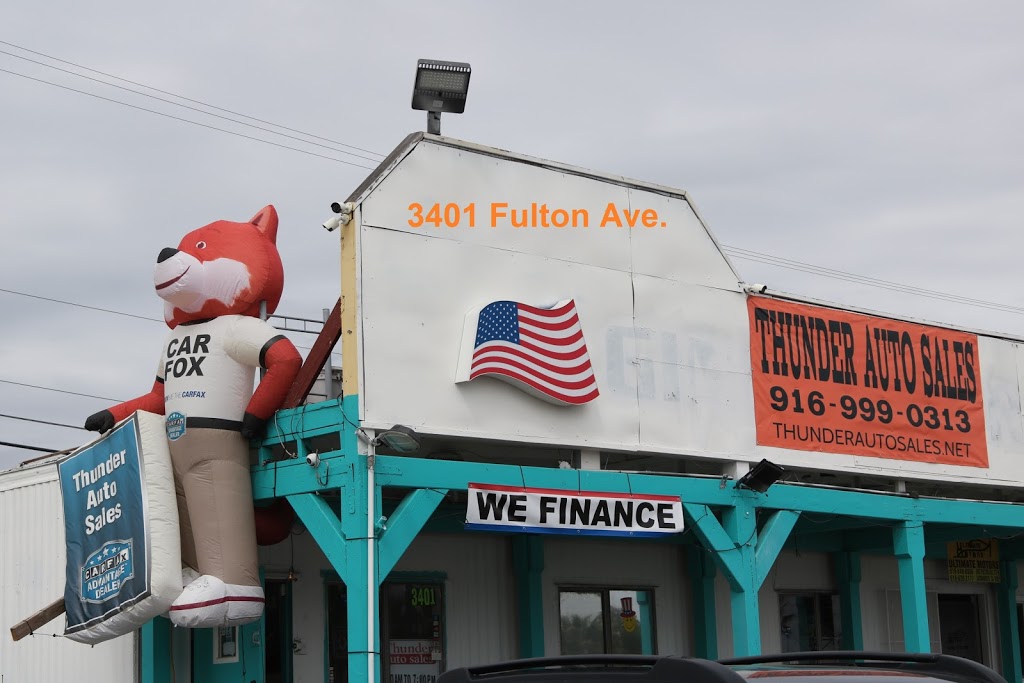 Thunder Auto Sales | 3401 Fulton Ave, Sacramento, CA 95821, USA | Phone: (916) 999-0313