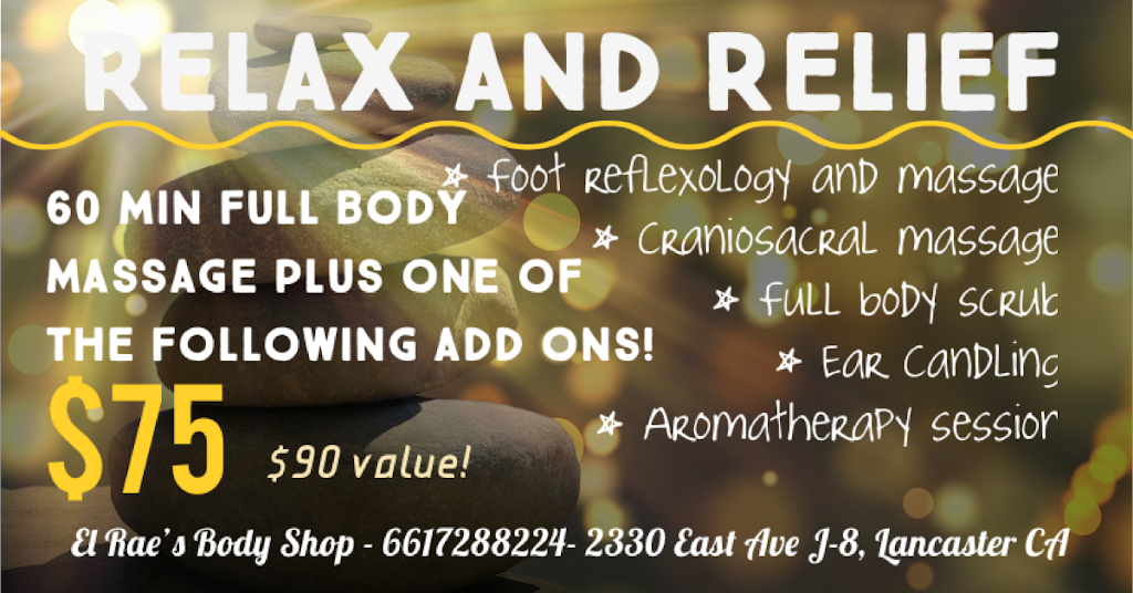 El Rae’s Body Shop | 2330 E Ave J 8 SPC 240, Lancaster, CA 93535, USA | Phone: (661) 728-8224