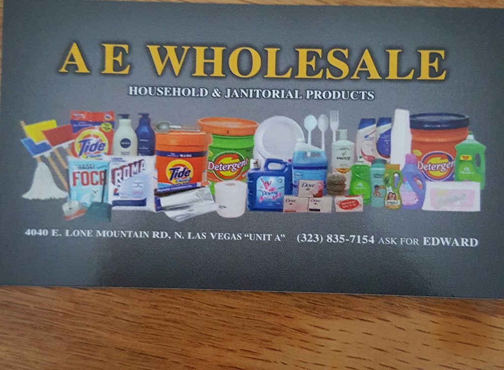 AE WHOLESALE Household Supplies | 4040 E Lone Mountain Rd suite a, North Las Vegas, NV 89081 | Phone: (323) 835-7154