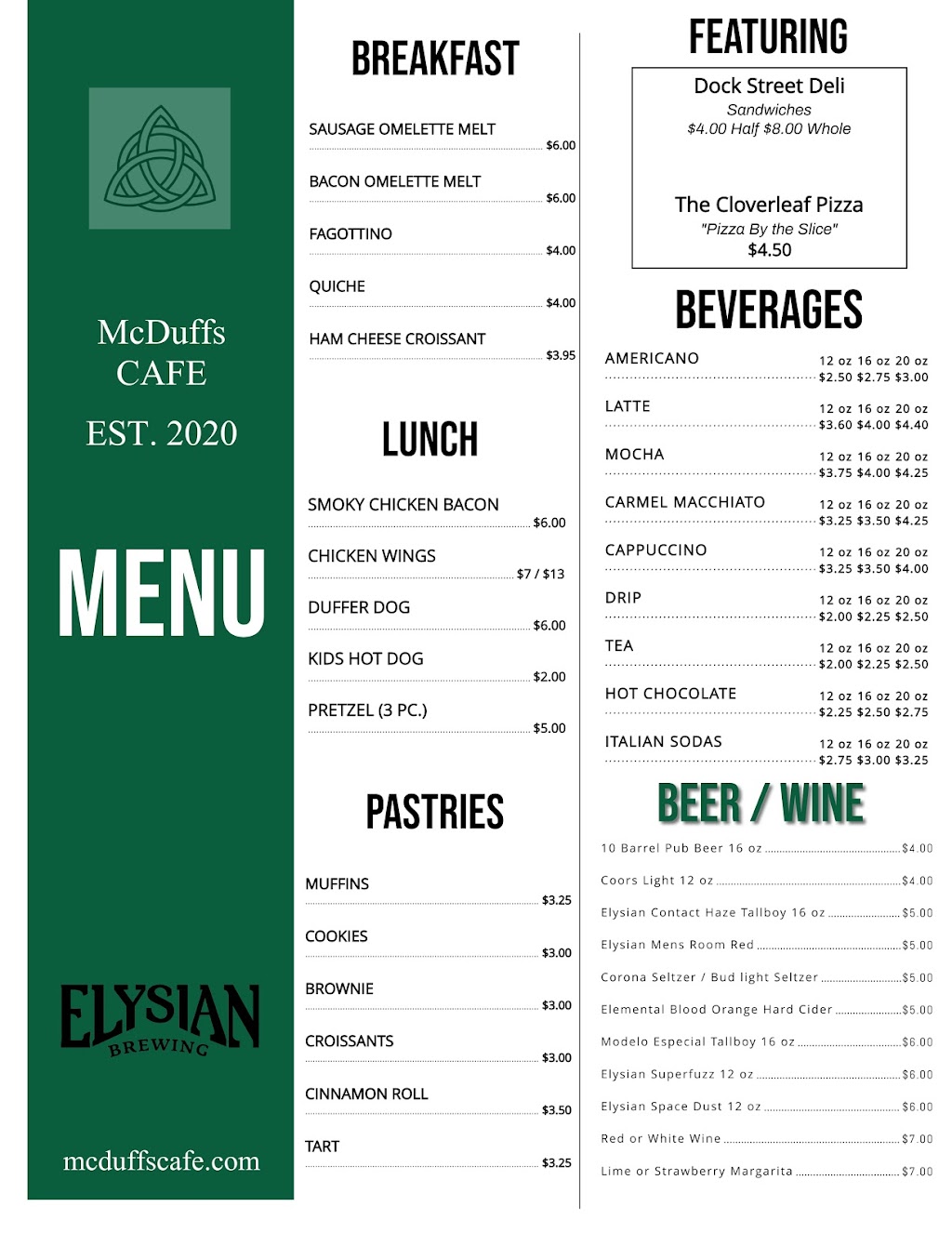 McDuffs Cafe | 1400 N Highlands Pkwy, Tacoma, WA 98406, USA | Phone: (253) 301-0163