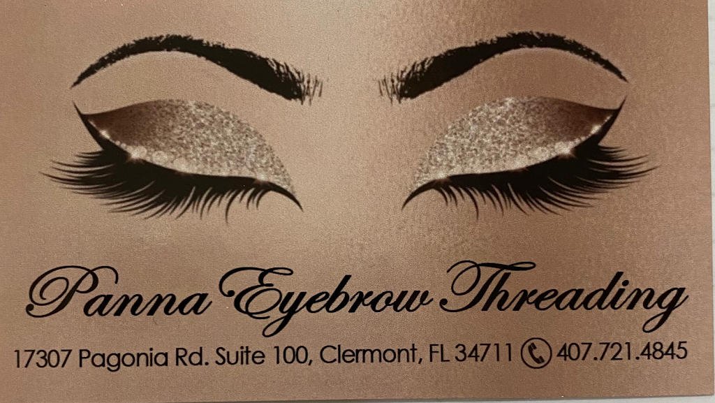 Panna Eyebrow Threading | 17307 Pagonia Rd #103, Clermont, FL 34711, USA | Phone: (407) 721-4845