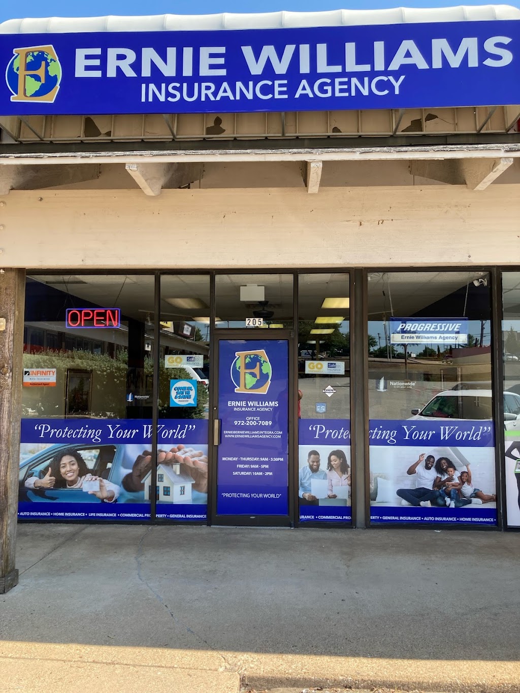 Ernie Williams Insurance Agency | 917 N Hampton Rd Suite 205, DeSoto, TX 75115, USA | Phone: (972) 200-7089