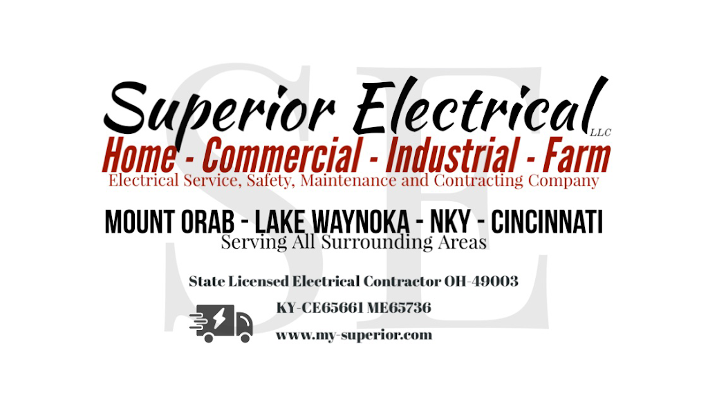 Superior Electrical LLP | 112 Keethler St, Mt Orab, OH 45154, USA | Phone: (937) 515-8103