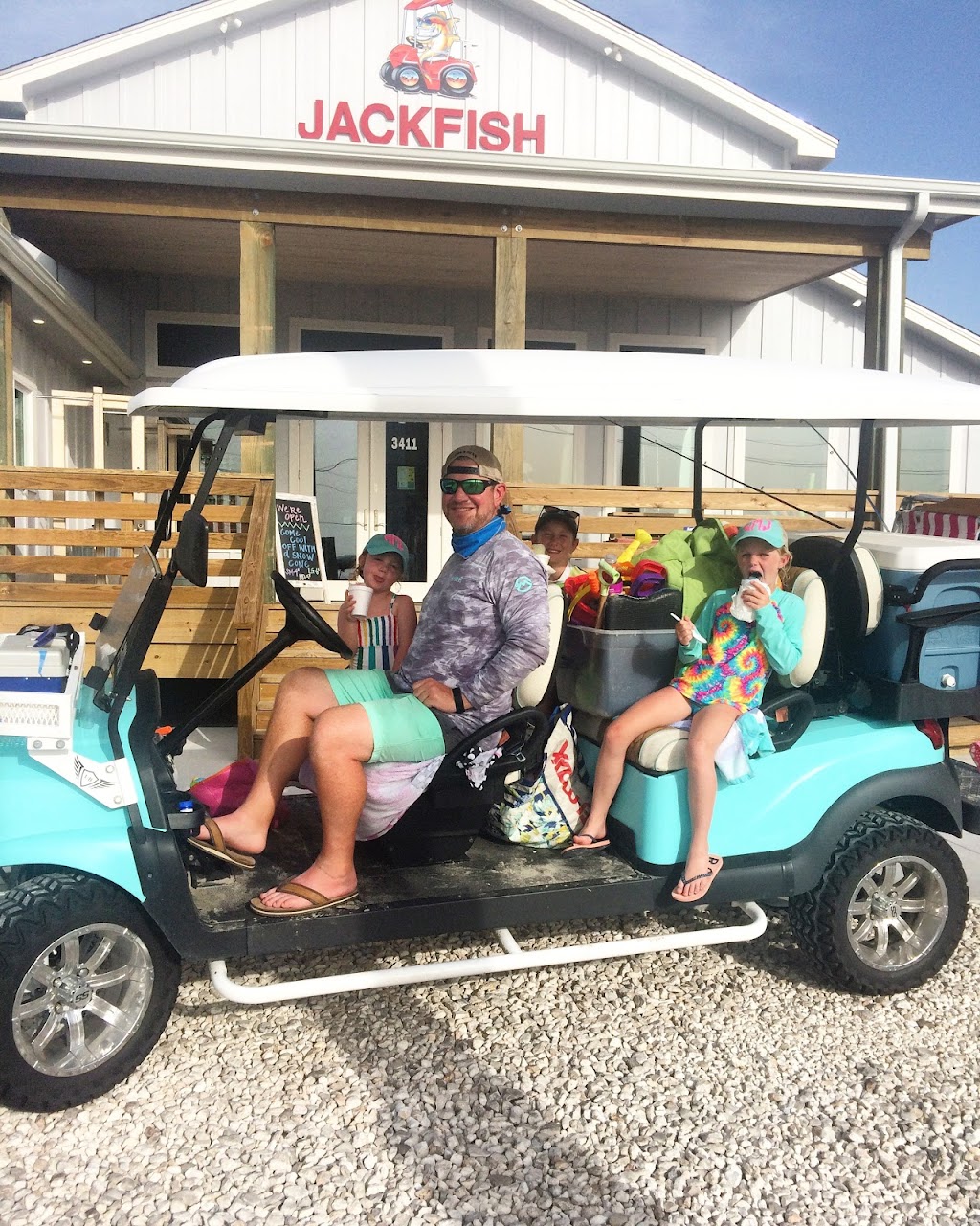 Jackfish Cart Rentals | 3411 Eleventh St, Port Aransas, TX 78373, USA | Phone: (361) 459-2900