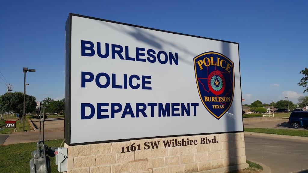 Burleson Police Department | 1161 SW Wilshire Blvd, Burleson, TX 76028, USA | Phone: (817) 426-9903