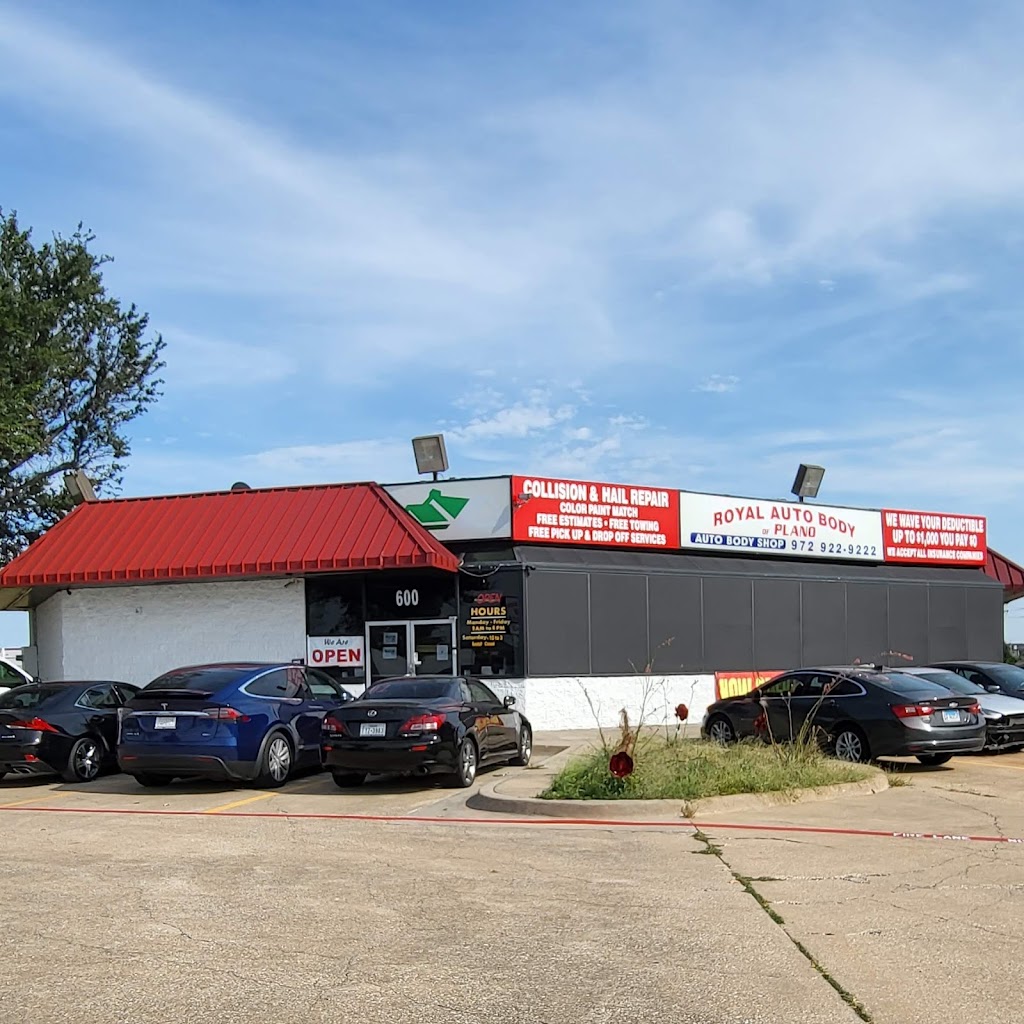 Royal Auto Body of Plano | 600 Ohio Dr, Plano, TX 75093, USA | Phone: (972) 922-9222