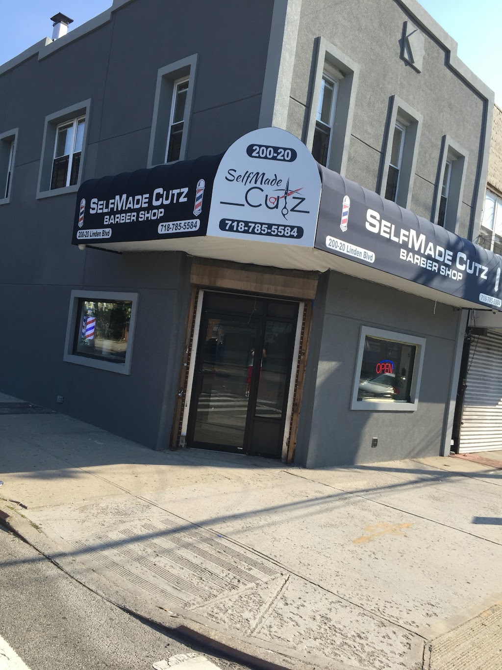 SelfMade Cutz Barber Shop | 200-20 Linden Blvd, Queens, NY 11412, USA | Phone: (718) 785-5584