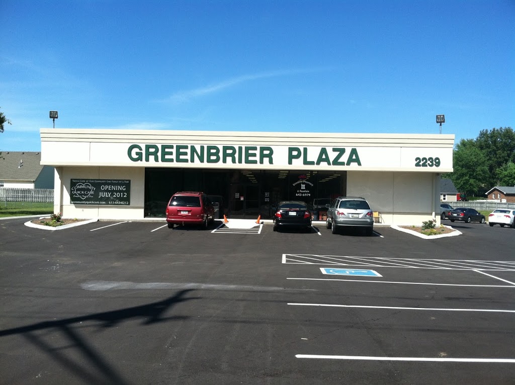 Greenbrier Pharmacy & Fountain | 2239 US-41, Greenbrier, TN 37073, USA | Phone: (615) 643-6979