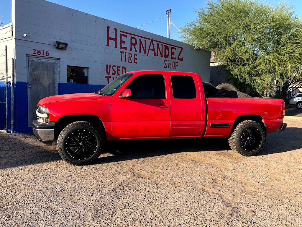 Hernandez tire shop | 2816 E Bell Rd, Phoenix, AZ 85032, USA | Phone: (602) 668-4362