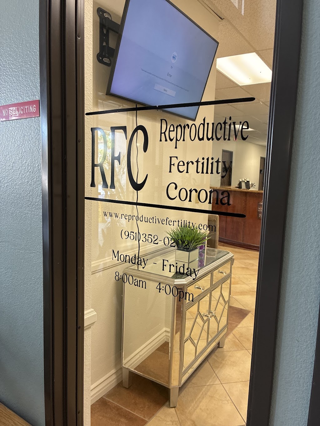 Reproductive Fertility Center | 802 Magnolia Ave #106, Corona, CA 92879, USA | Phone: (951) 261-8815