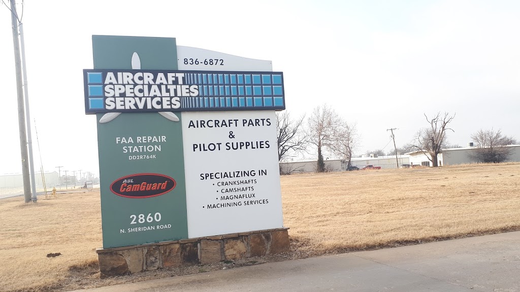 Aircraft Specialties Services | 2860 N Sheridan Rd, Tulsa, OK 74115, USA | Phone: (918) 836-6872