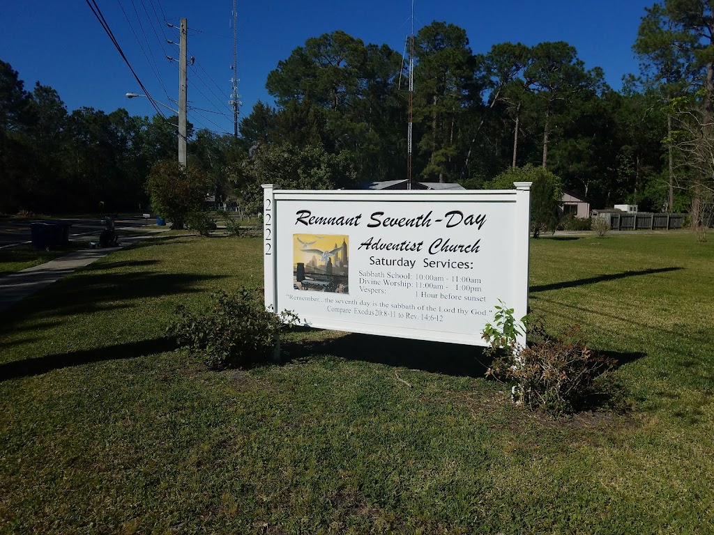 Jacksonville Remnant Seventh-day Adventist Church | 2222 Starratt Rd, Jacksonville, FL 32226, USA | Phone: (904) 708-0849