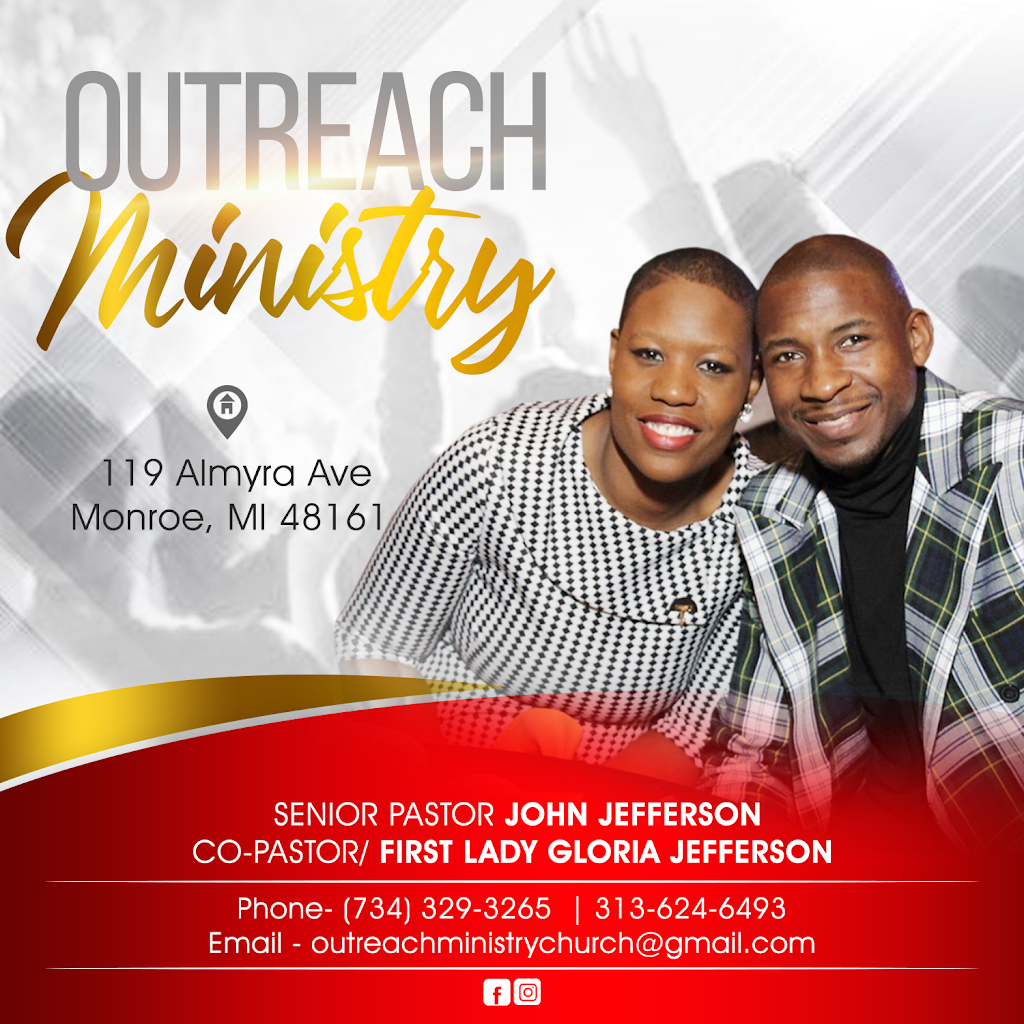 Outreach Ministry | 119 Almyra Ave, Monroe, MI 48161, USA | Phone: (313) 624-6493