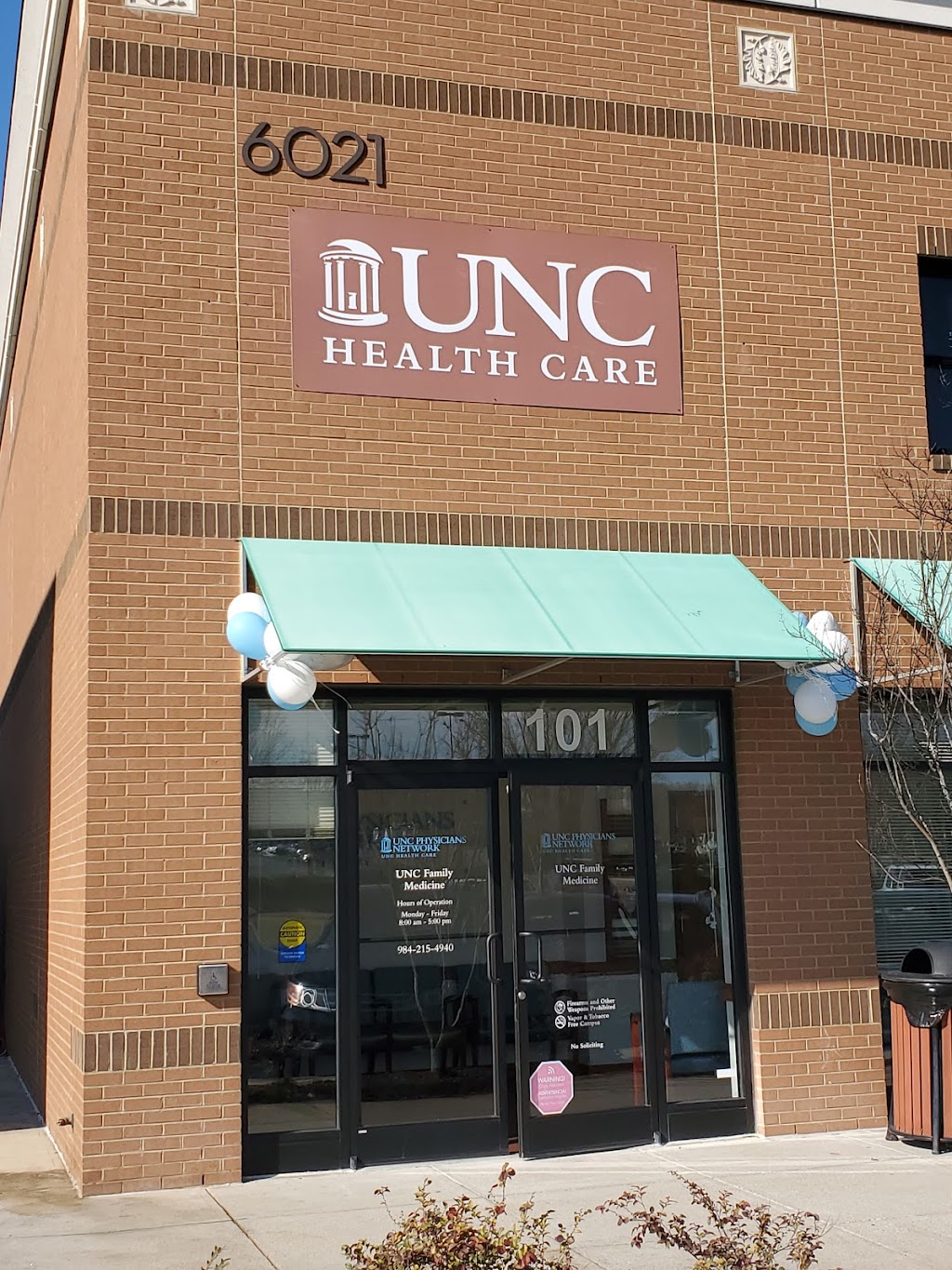 UNC Family Medicine at Poyner Place | 6021 Poyner Village Pkwy Suite 101, Raleigh, NC 27616, USA | Phone: (984) 215-4940