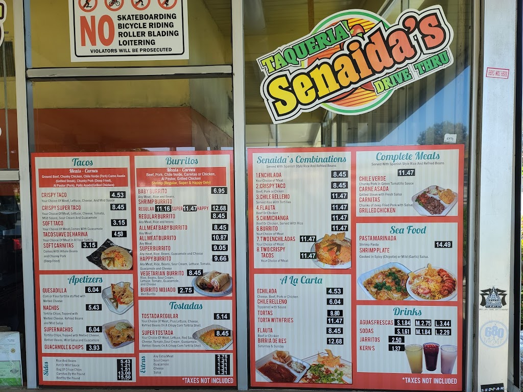 Taqueria Senaidas | 150 Tennyson Rd, Hayward, CA 94544, USA | Phone: (510) 783-6031