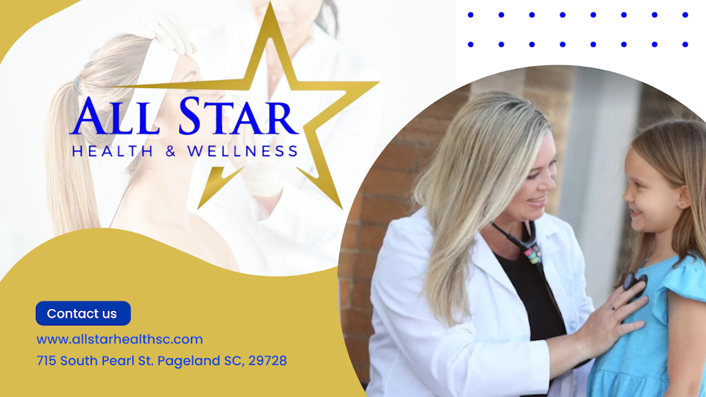 All Star Health & Wellness | 715 S Pearl St, Pageland, SC 29728, USA | Phone: (843) 672-2413