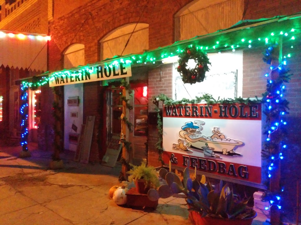 Waterin- Hole & FeedBag Restuarant | 111 E Davilla St, Granger, TX 76530, USA | Phone: (512) 591-5666