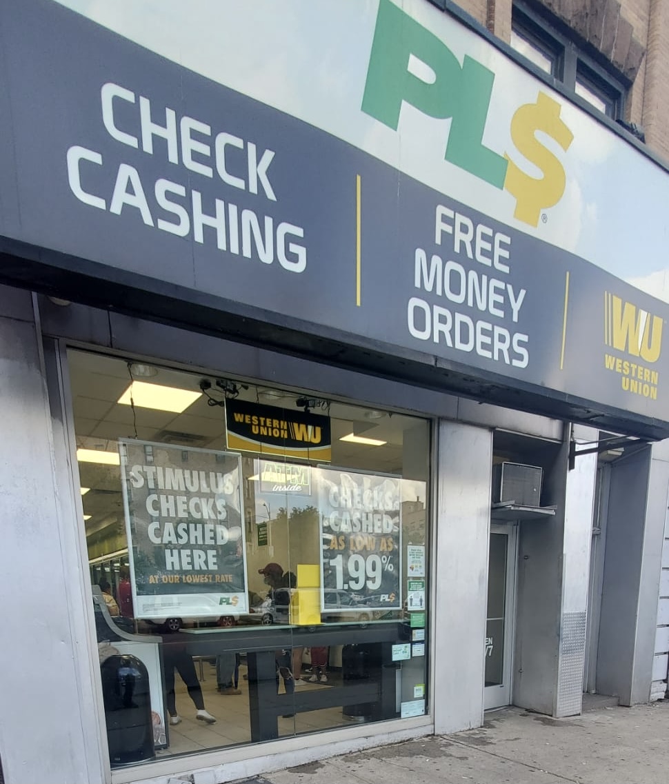 PLS Check Cashers | 2040 Amsterdam Ave, New York, NY 10032, USA | Phone: (212) 781-7444