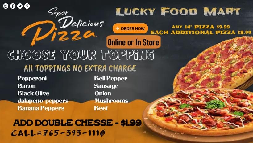 Lucky Food Mart | 3228 Nichol Ave, Anderson, IN 46011, USA | Phone: (765) 393-1110