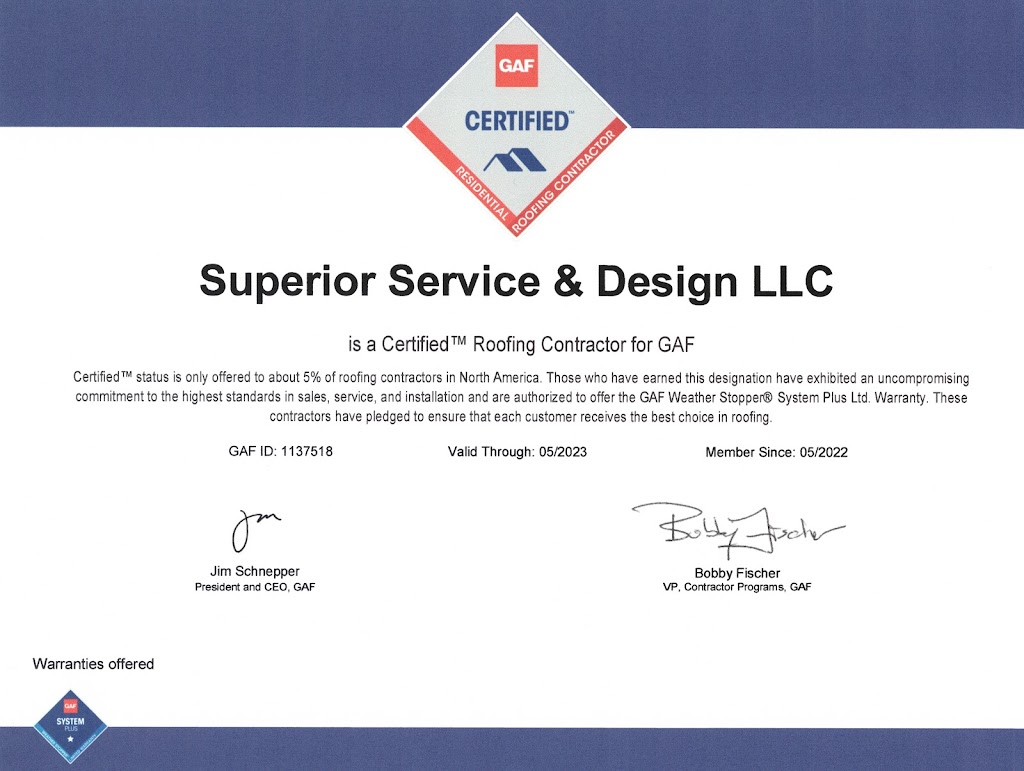 Superior Service & Design | 7039 Lakota Dr, Spring Hill, TN 37174, USA | Phone: (615) 478-4419