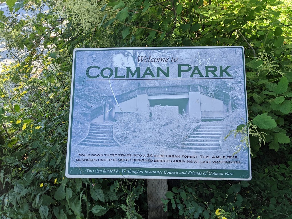 Colman Park | 1800 Lake Washington Blvd S, Seattle, WA 98144, USA | Phone: (206) 684-4075