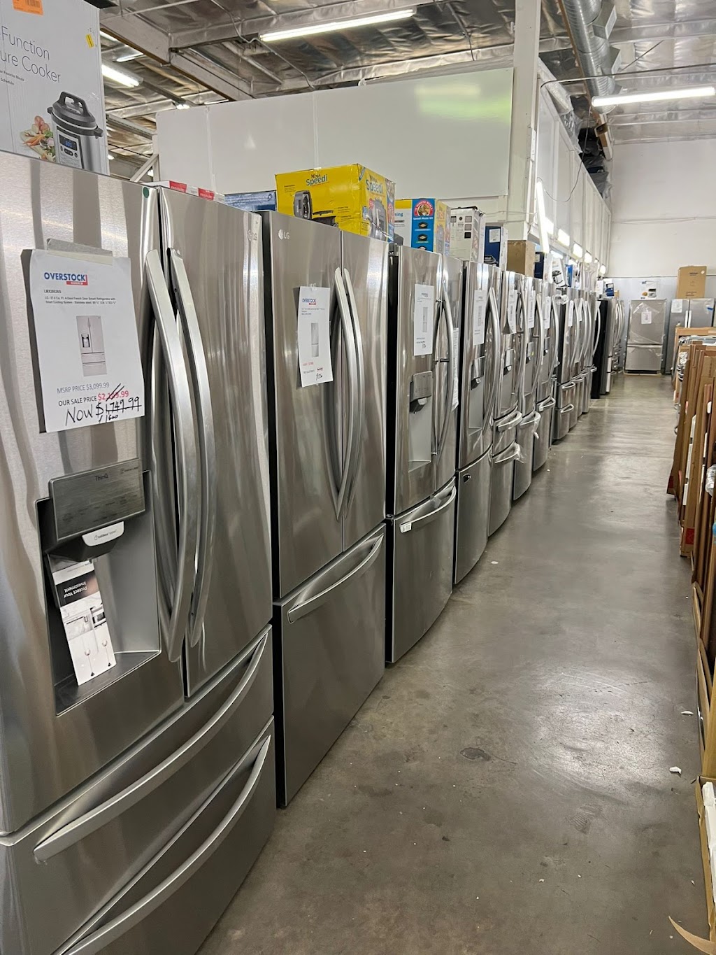 Overstock Corner - Appliance Store in Lake Elsinore | 32391 Riverside Dr #17, Lake Elsinore, CA 92530, USA | Phone: (424) 355-4406