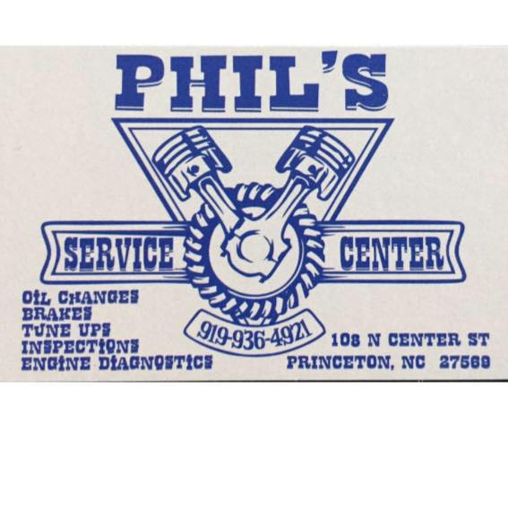 Phils Service Center | 108 N Center St, Princeton, NC 27569, USA | Phone: (919) 936-4921