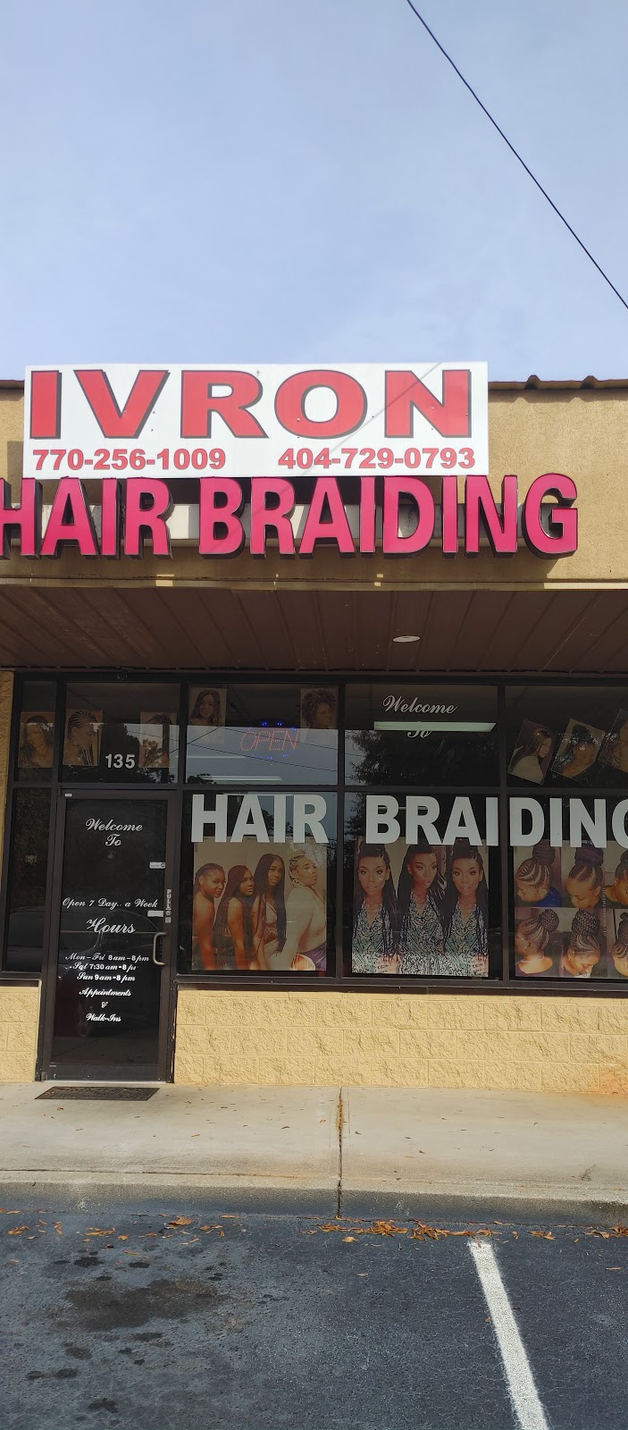 Ivron hair stylist&braiding | 320 Riverside Pkwy #135, Austell, GA 30168, USA | Phone: (770) 256-1009