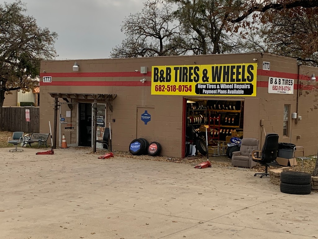 B & B Tires | 1773 N Main St, Mansfield, TX 76063, USA | Phone: (682) 518-0754