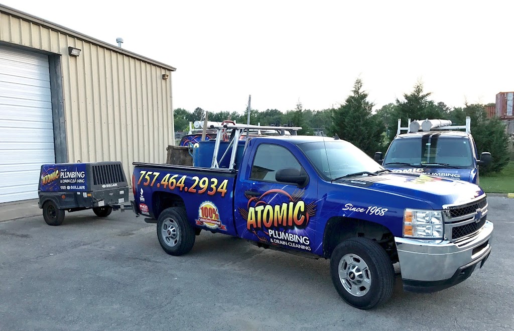 Atomic Plumbing & Drain Cleaning Corporation | 1377 London Bridge Rd, Virginia Beach, VA 23453, USA | Phone: (757) 802-3586